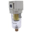 New SMC AFM40-N04-Z-D Coalescing Mist Separator Filter, 1/2in NPT, 0.3µm, 150psi