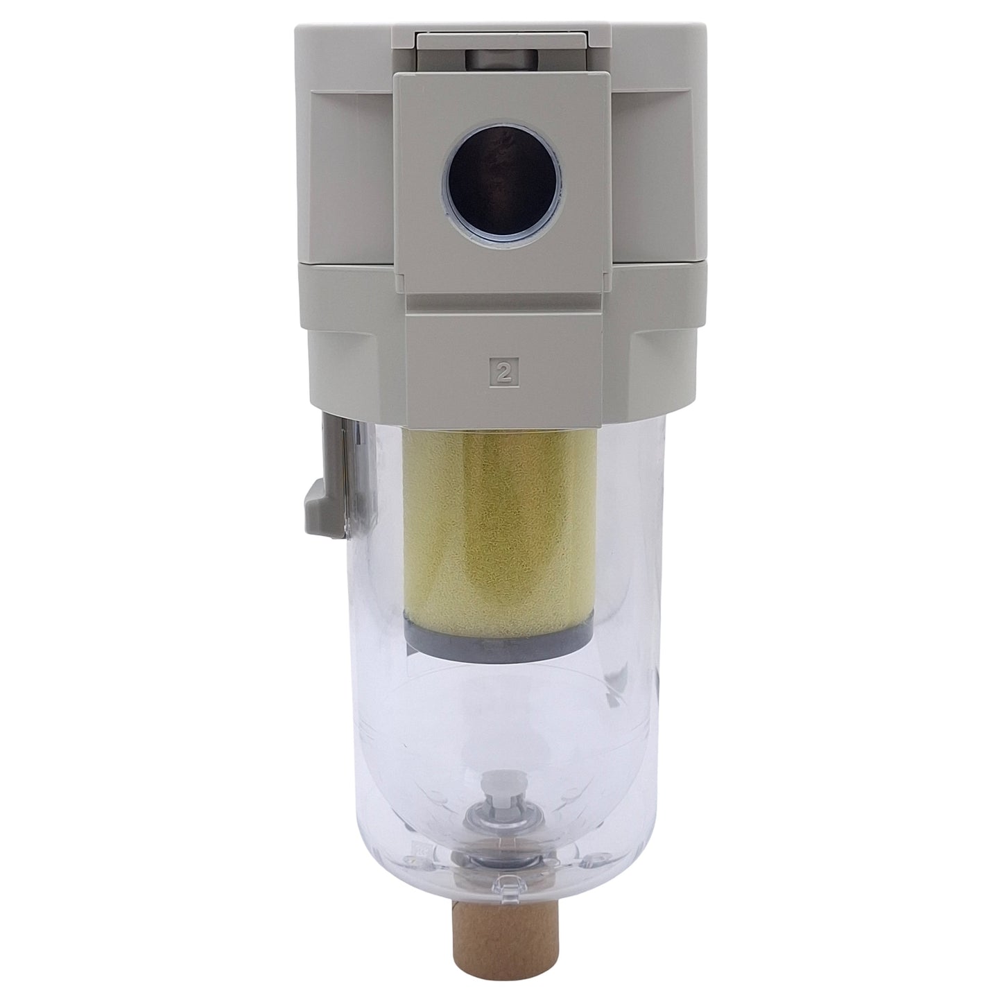 New SMC AFM40-N04-Z-D Coalescing Mist Separator Filter, 1/2in NPT, 0.3µm, 150psi