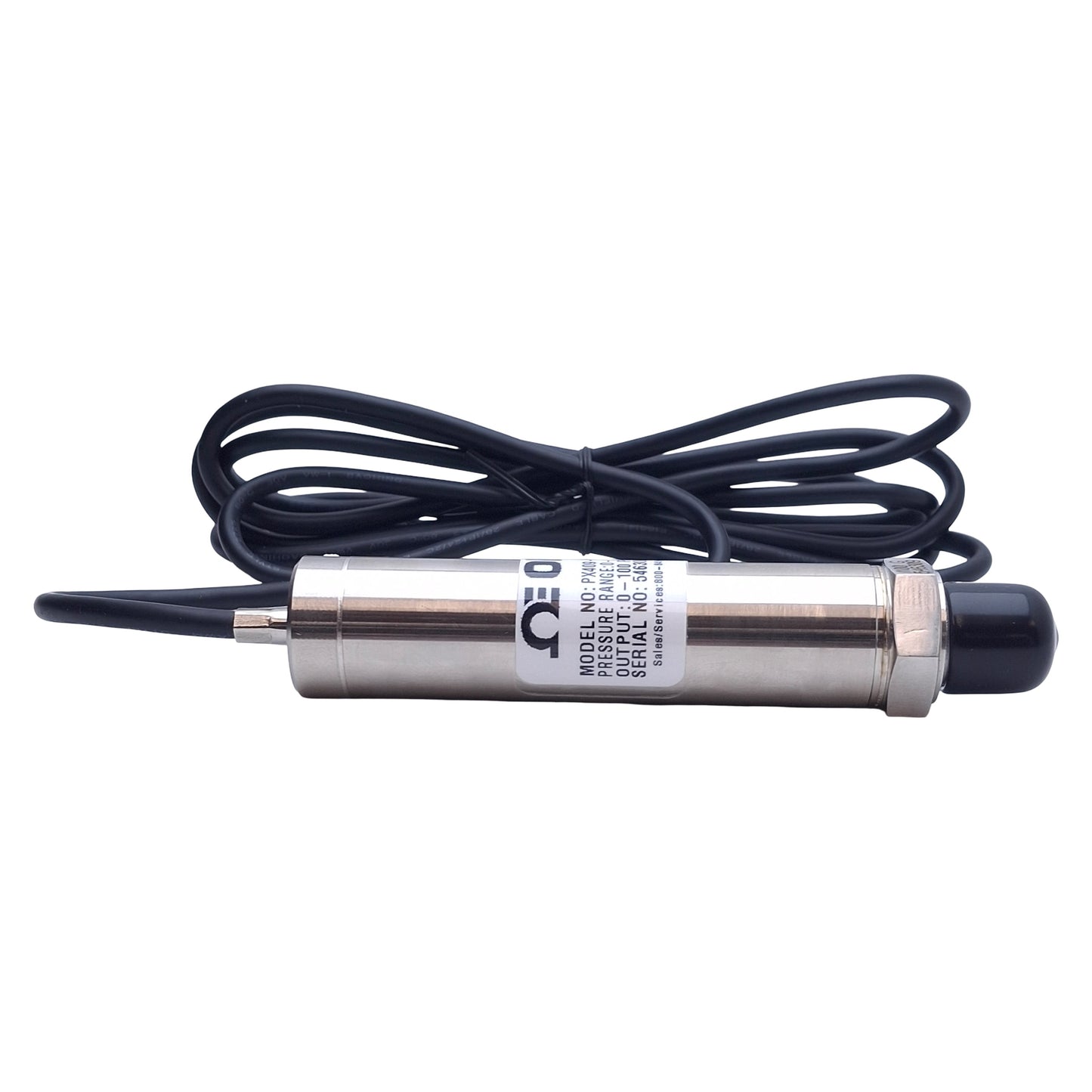 New Omega PX409-100GUSBH Pressure Transmitter 0-100psi Range, 1/4 NPT Port, USB, 2m