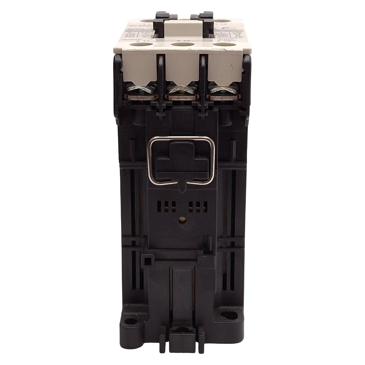 Used Fuji Electric SC-E05/G Contactor, 3-Pole, 15HP @ 3Ø 600VAC, DIN Rail, 24VDC Coil