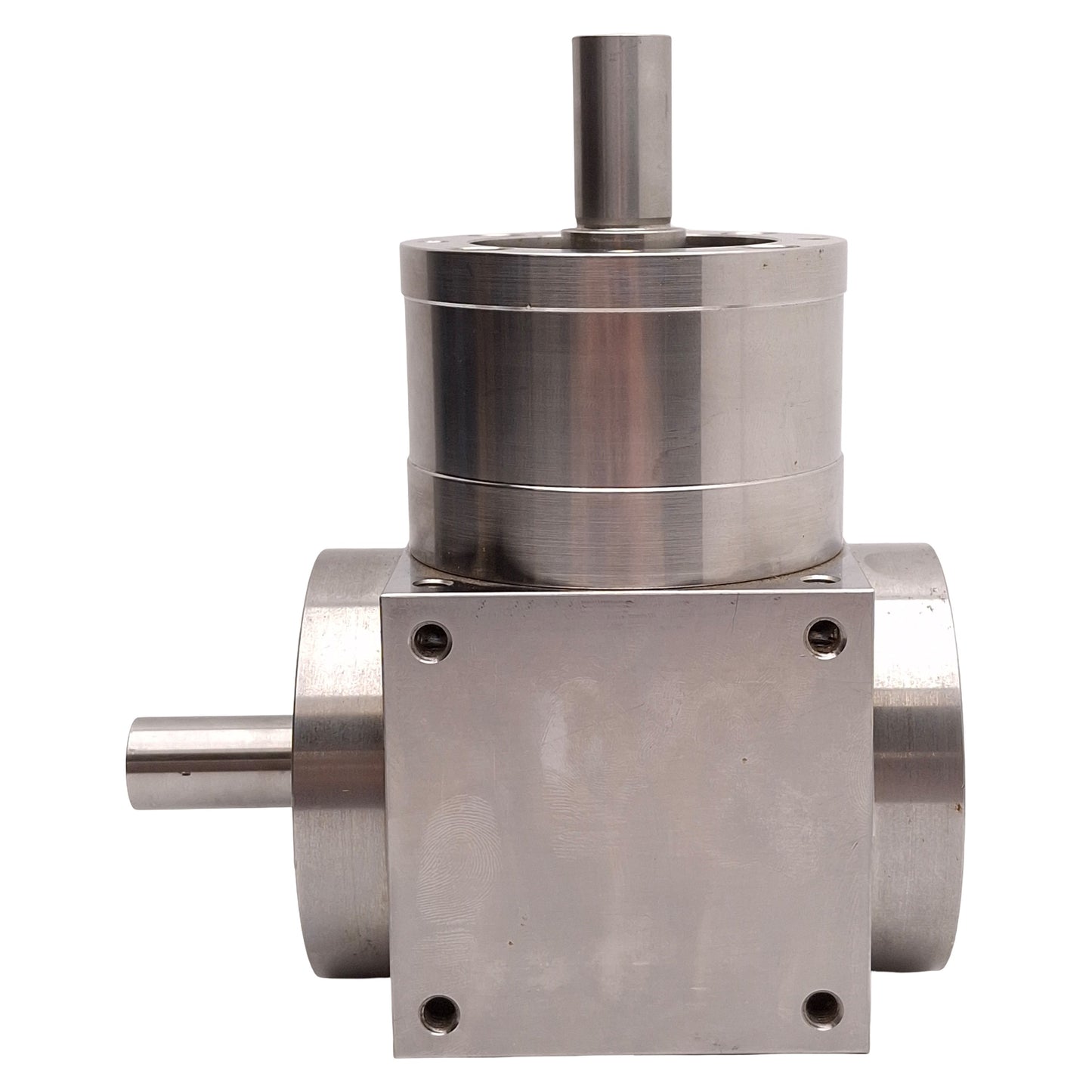 Used Apex Dynamics AT075L1(LF)-S1 Right Angle 1:1 Gearbox, 45Nm, 6500rpm, ø16mm Shaft