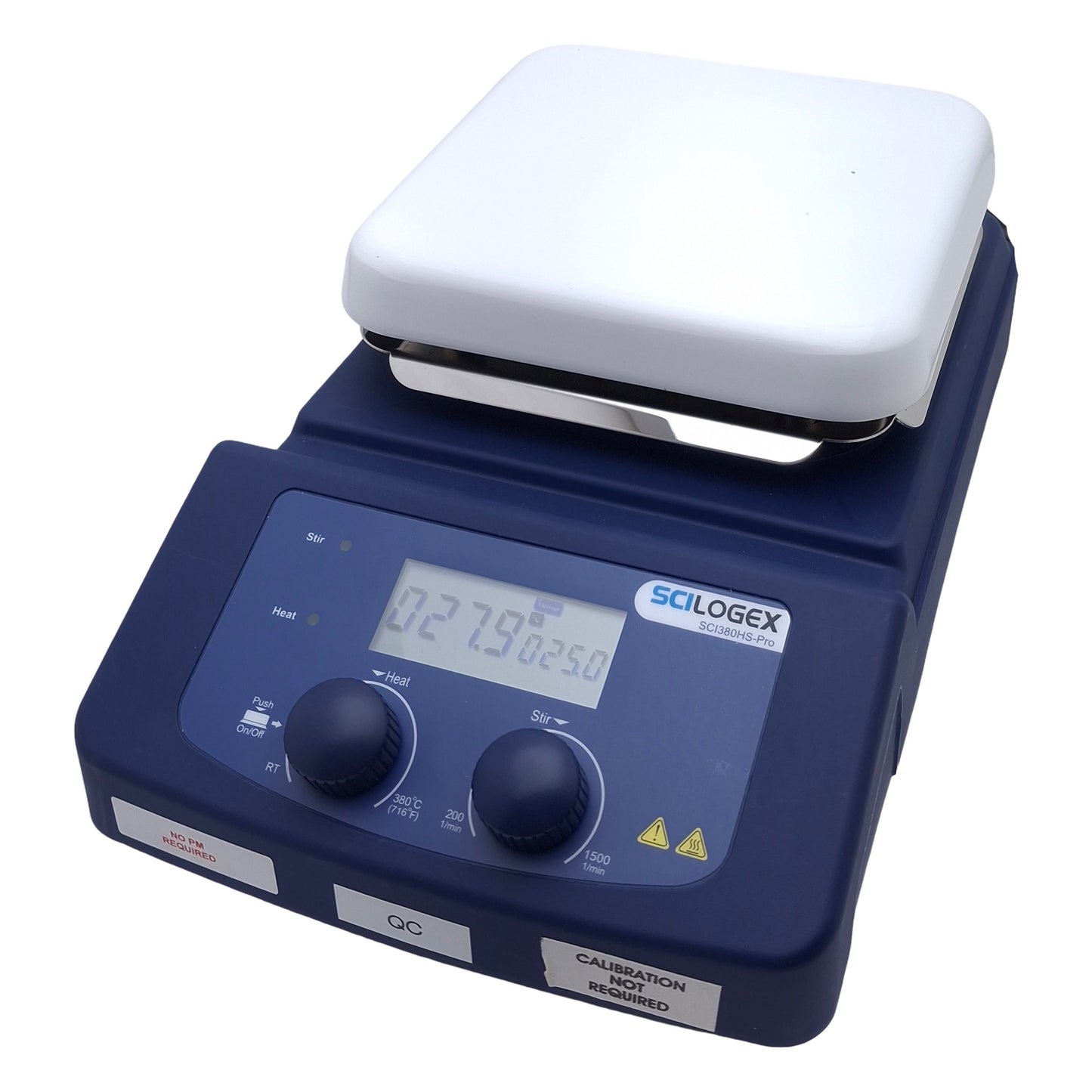 Used SCILOGEX SCI380HS-Pro LCD Digital Magnetic Hotplate-Stirrer, 5.5 x 5.5in, 380°C