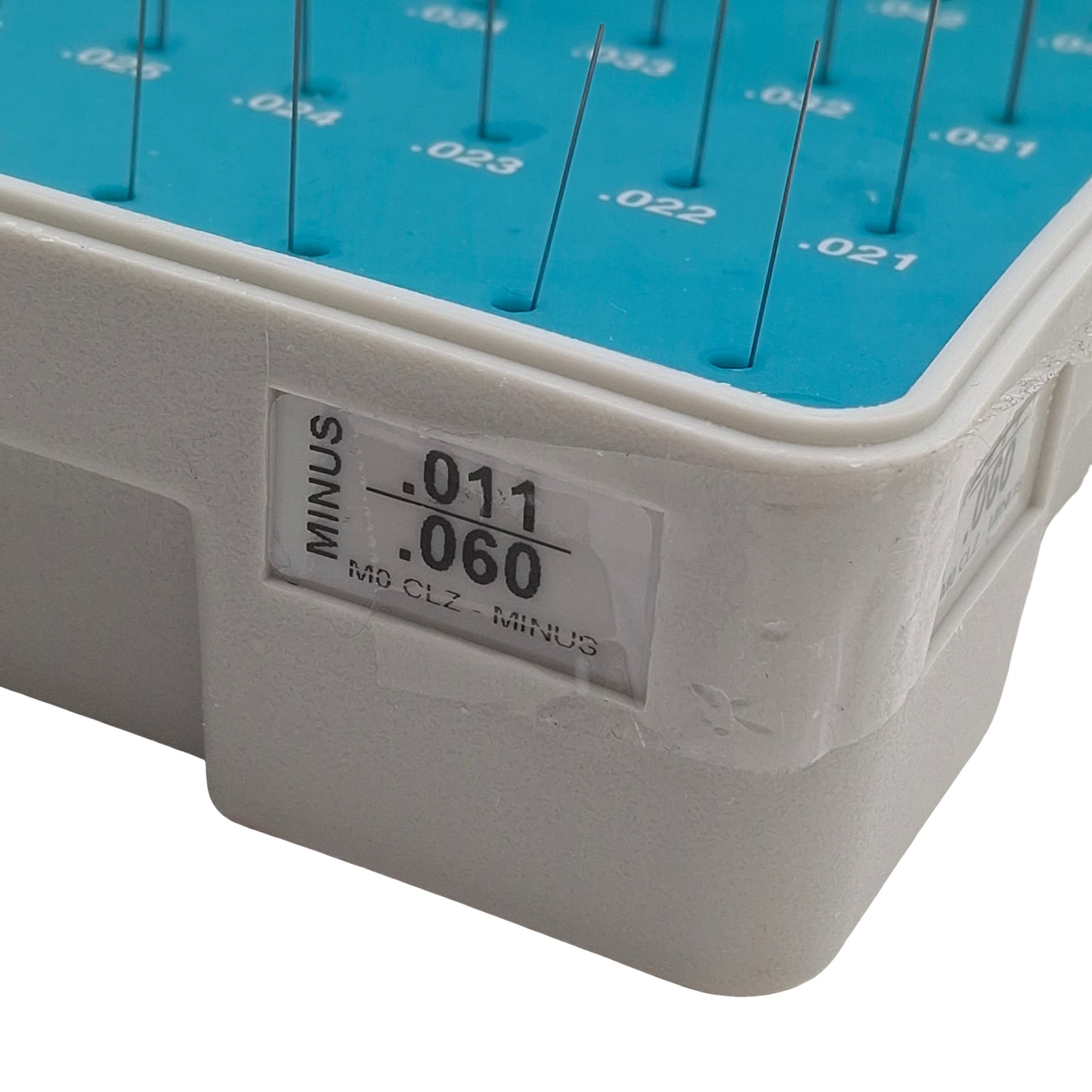Used Meyer Gauge Makers M0M Pin Gauge Set, 0.011in to 0.60in Minus, Class Z