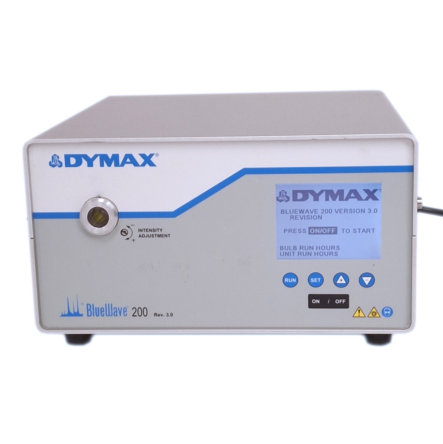 Used Dymax BlueWave 200 V3.0 UV Curing Spot Lamp, 200W 280-450nm, 100-240VAC