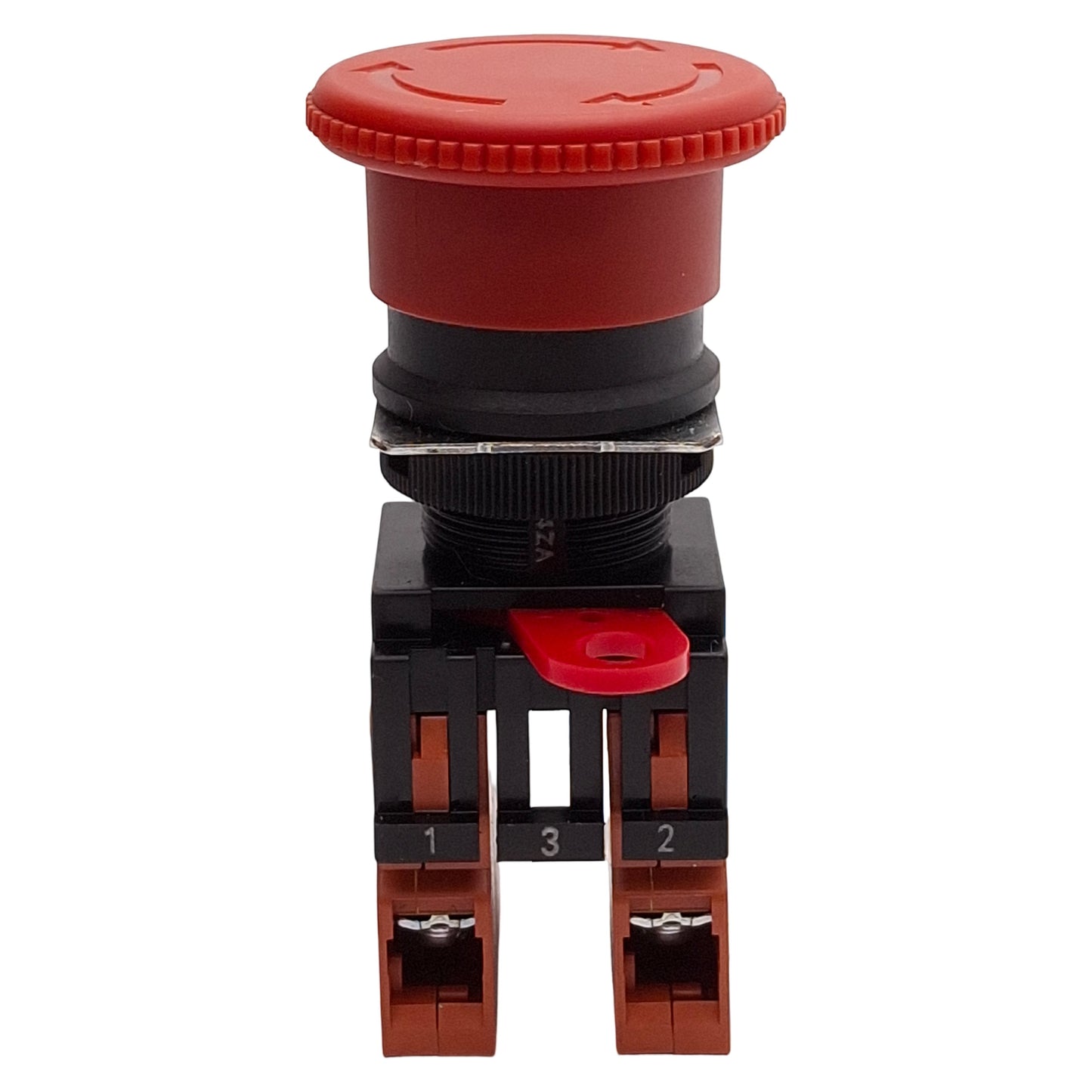 Used Omron A22E-M-02 Pushbutton E-Stop, 2NC, Twist-Release, Red ø40mm Mushroom