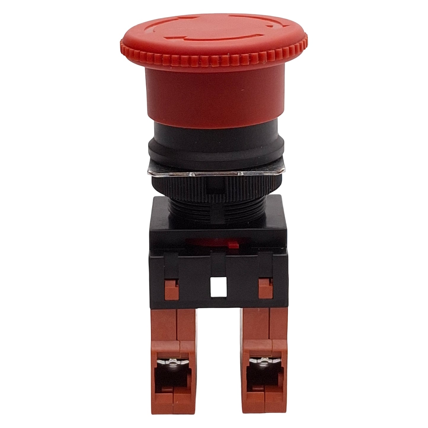 Used Omron A22E-M-02 Pushbutton E-Stop, 2NC, Twist-Release, Red ø40mm Mushroom