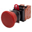 Used Omron A22E-M-02 Pushbutton E-Stop, 2NC, Twist-Release, Red ø40mm Mushroom