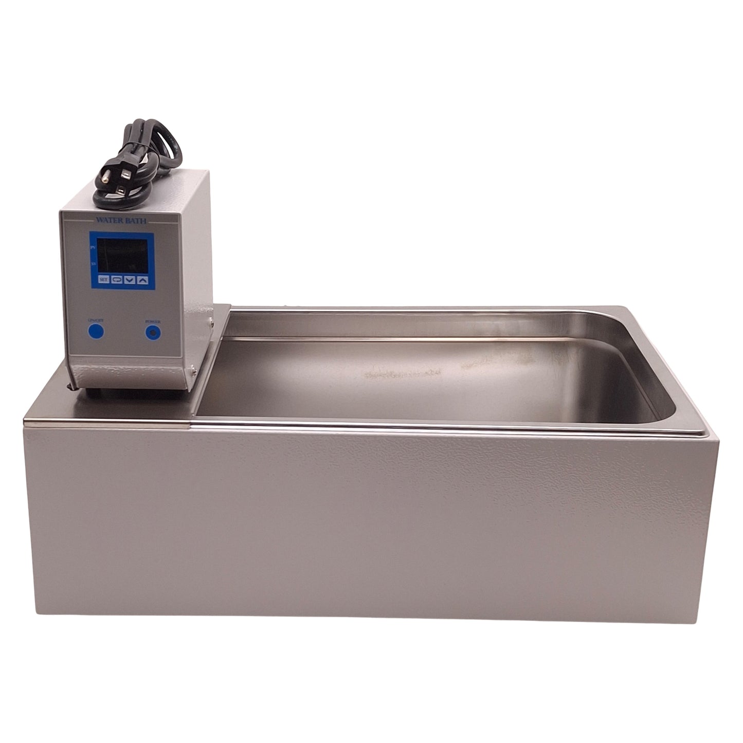 New – Open box LW Scientific WBL-20LC-SSD1 Digital Heated Water Bath 110VAC, 20L, 5° to 100°C