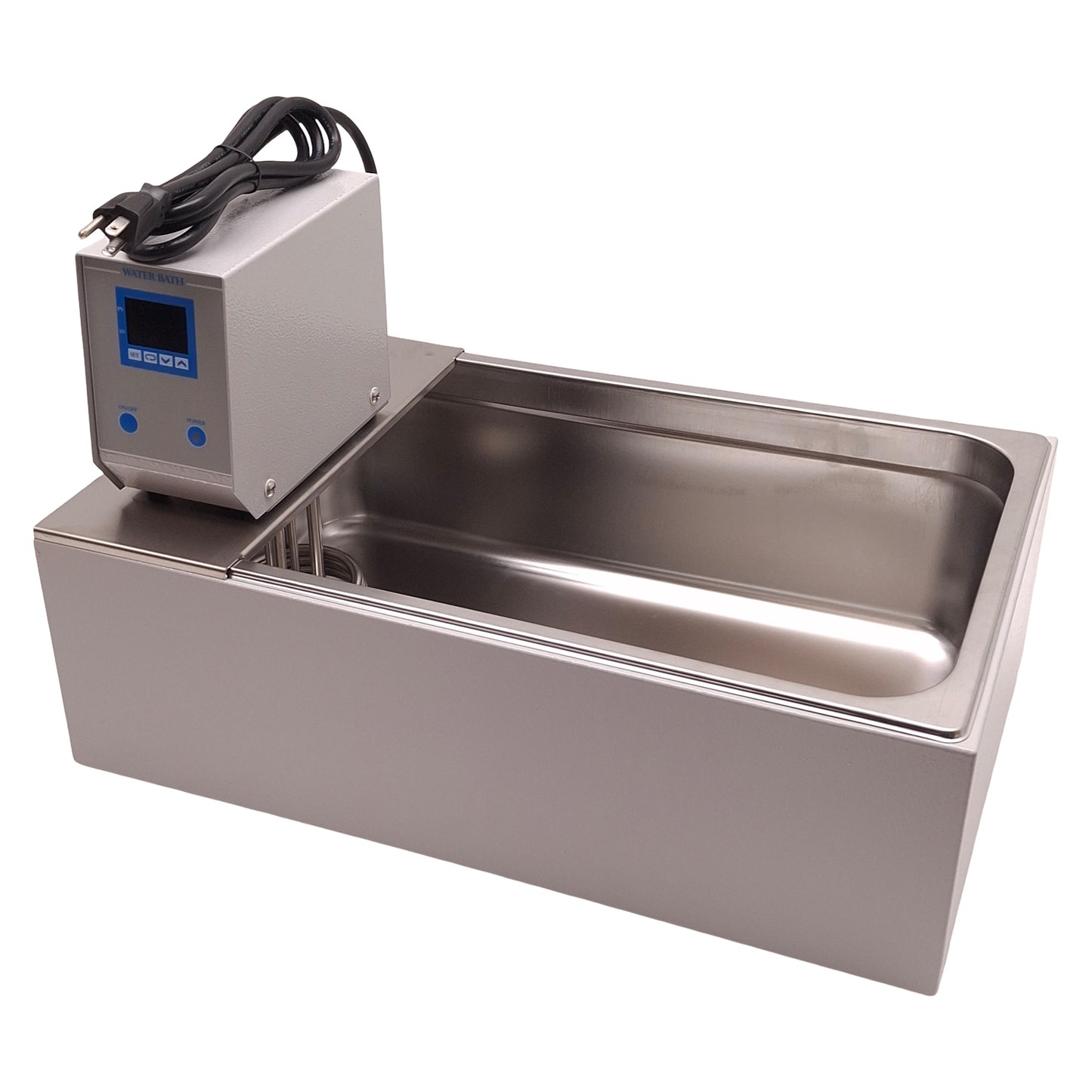 New – Open box LW Scientific WBL-20LC-SSD1 Digital Heated Water Bath 110VAC, 20L, 5° to 100°C