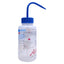 Used Lot of 3 Azlon WGW539VTMLA Plastic Wash Bottle For LDPE, 500ml Capacity