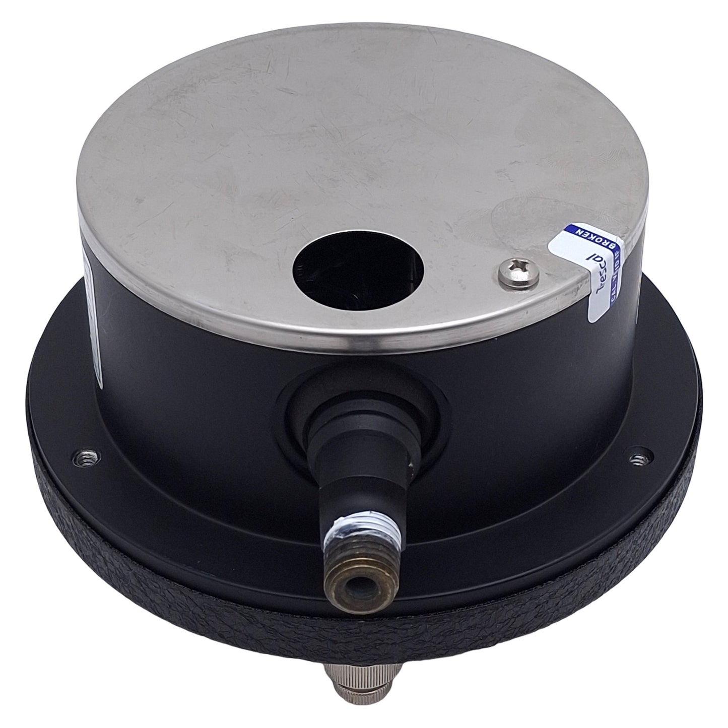 Used Ashcroft 451082AS02L30IMV&100KPA Test Gauge, ø4.5in Dial, 0-30inHg/0-100kPa