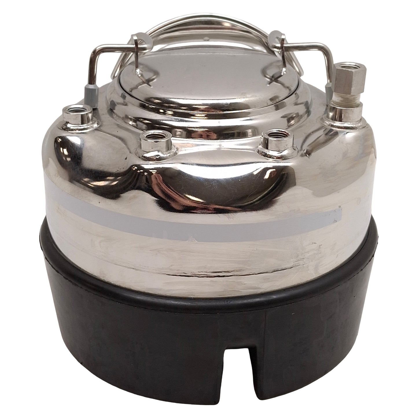 Used Alloy Products Corp General Purpose Pressure Vessel, 1gal, Electropolish, T-304