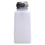 Used Lot of 3 Menda 35312 Square HDPE Bottle w/ One-Touch Pump, 8oz Capacity, 0.2cc
