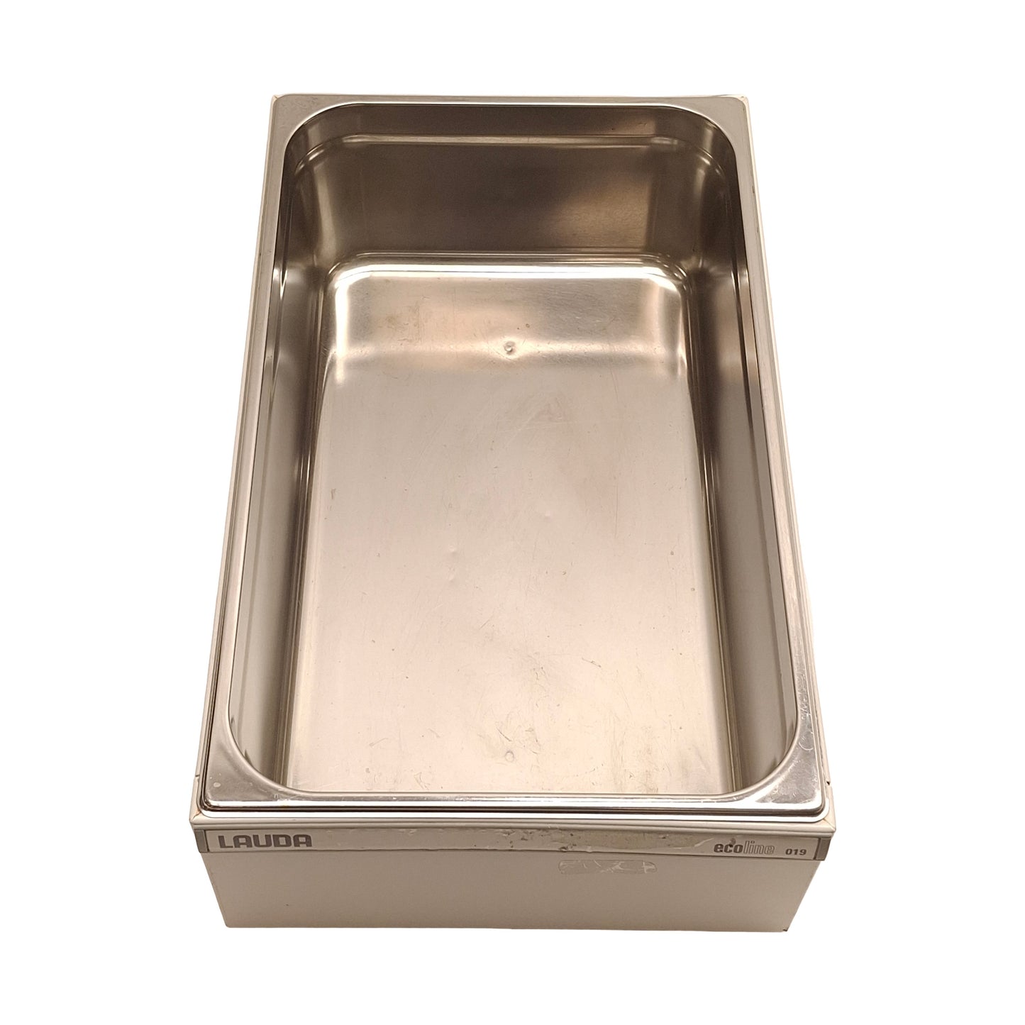 Used Lauda Ecoline 19 Replacement Heated Water Bath Vessel, 18-19L/4.5Gal, Stainless