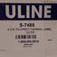 New Box of 12 ULINE S-7485 Direct Thermal Labels, 4in x 6in w/ 3/4in Tab, 245/roll