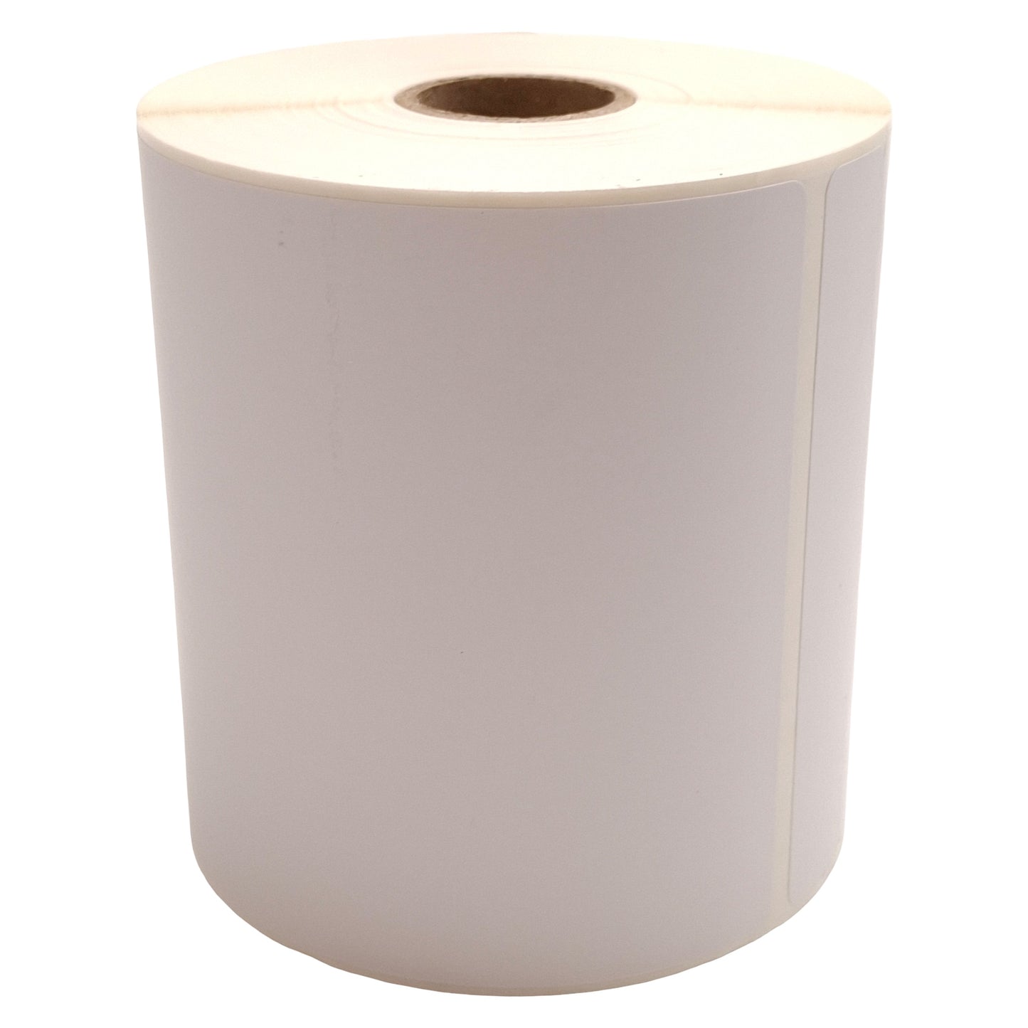 New Box of 12 ULINE S-7485 Direct Thermal Labels, 4in x 6in w/ 3/4in Tab, 245/roll