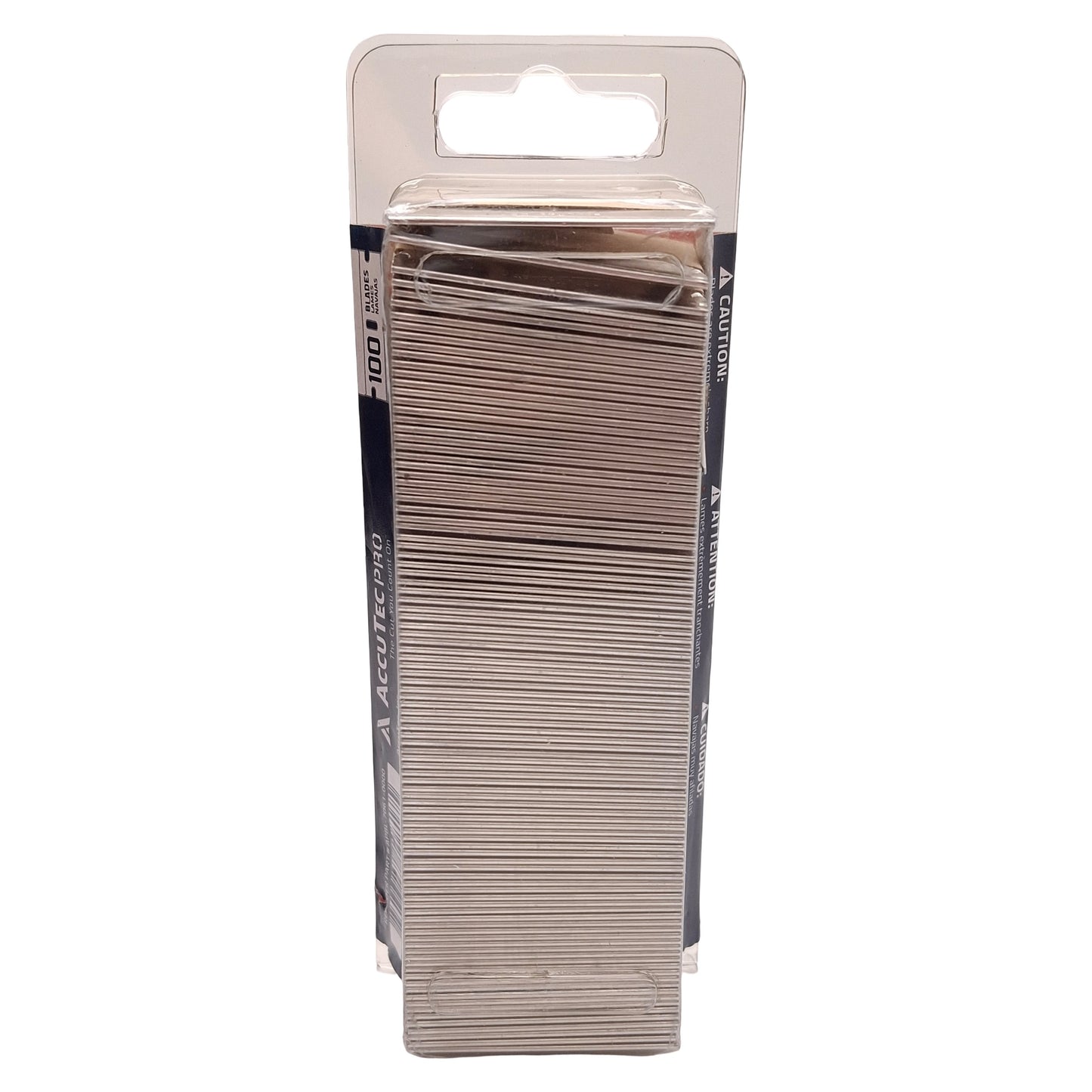 New Lot of 2 Accutec APBL-7061-0000 Single Edge Razor Blades, 0.009in Blade, 100/Box