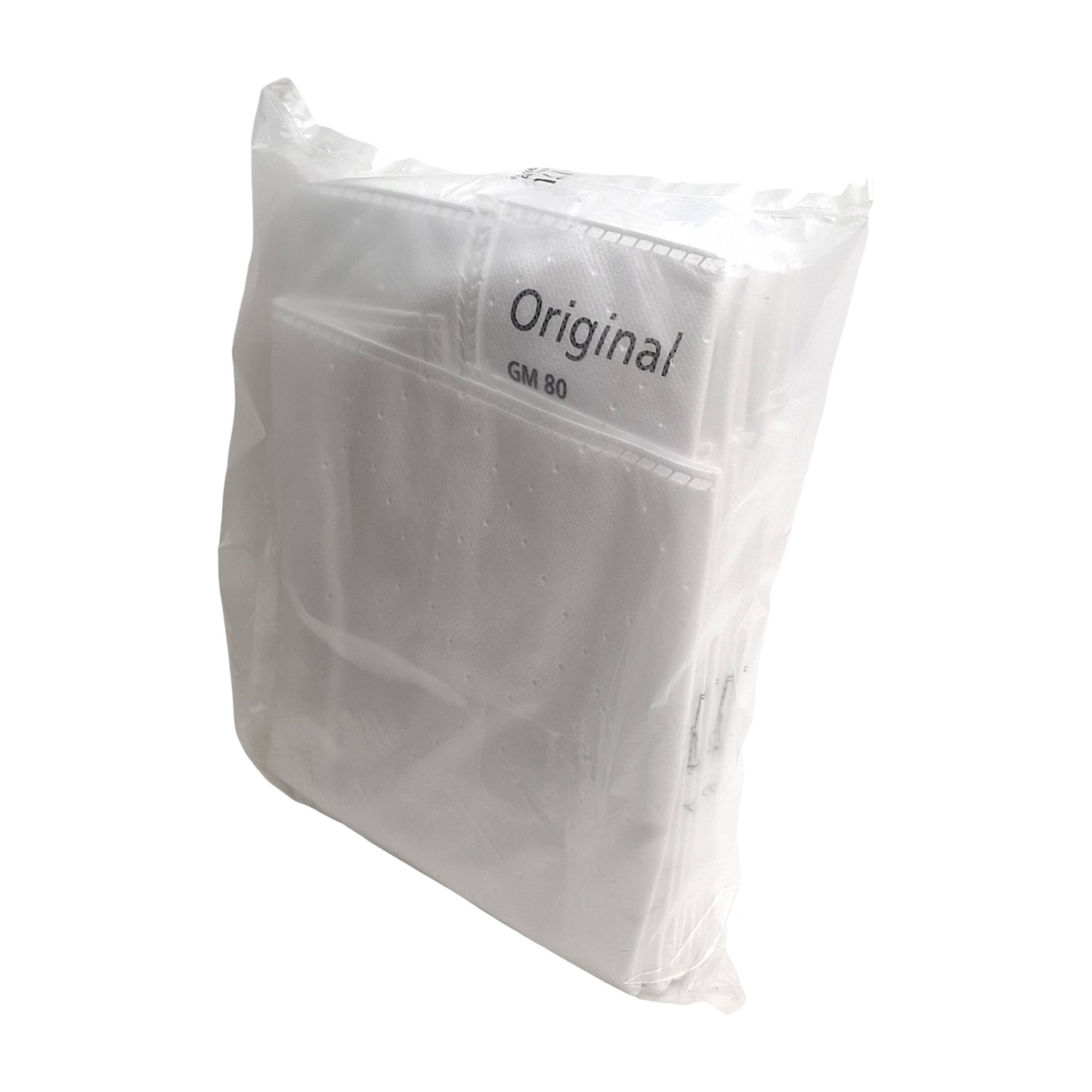 New Nilfisk 107418525 Disposable Fleece Bags for GM80CR/IV1000CR Vacuums, 5-Pack