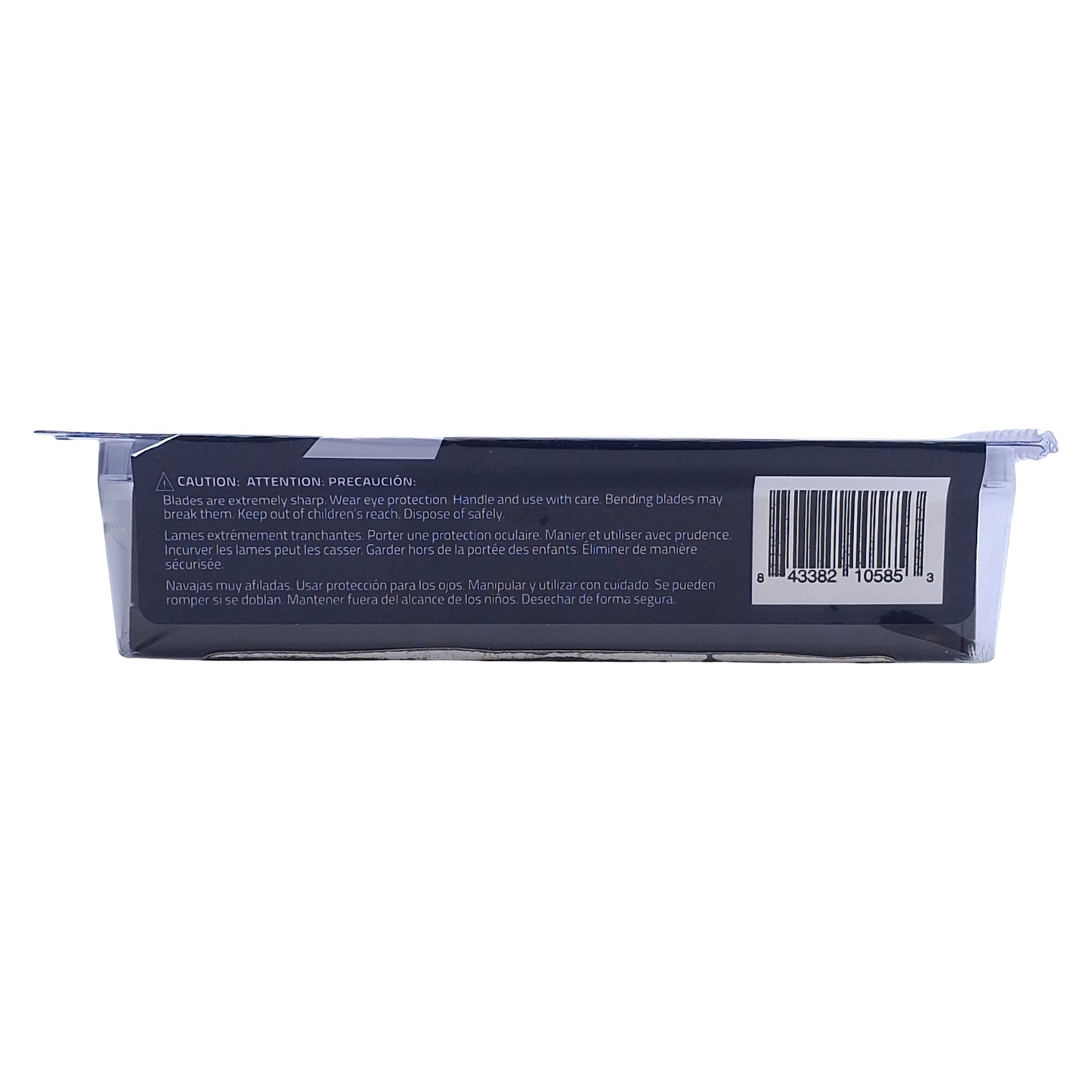 New Accuforge AGBL-7009-0000 Gem3 SS Single Edge Razor Blade, 0.009in Blade, 100/box