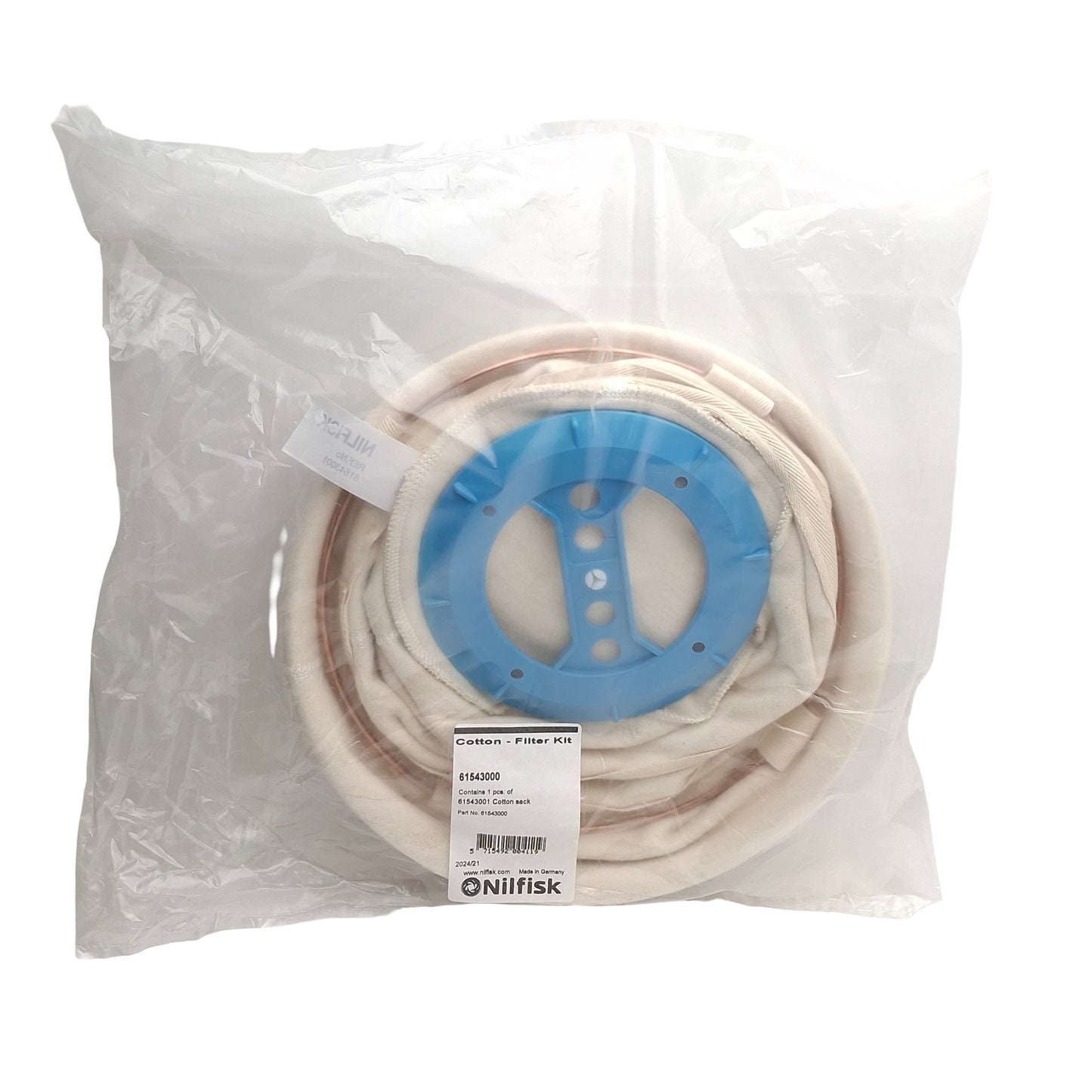 New Nilfisk 61543000 Replacement Main Filter For GM/GS80 Canister Vacuum, Cotton