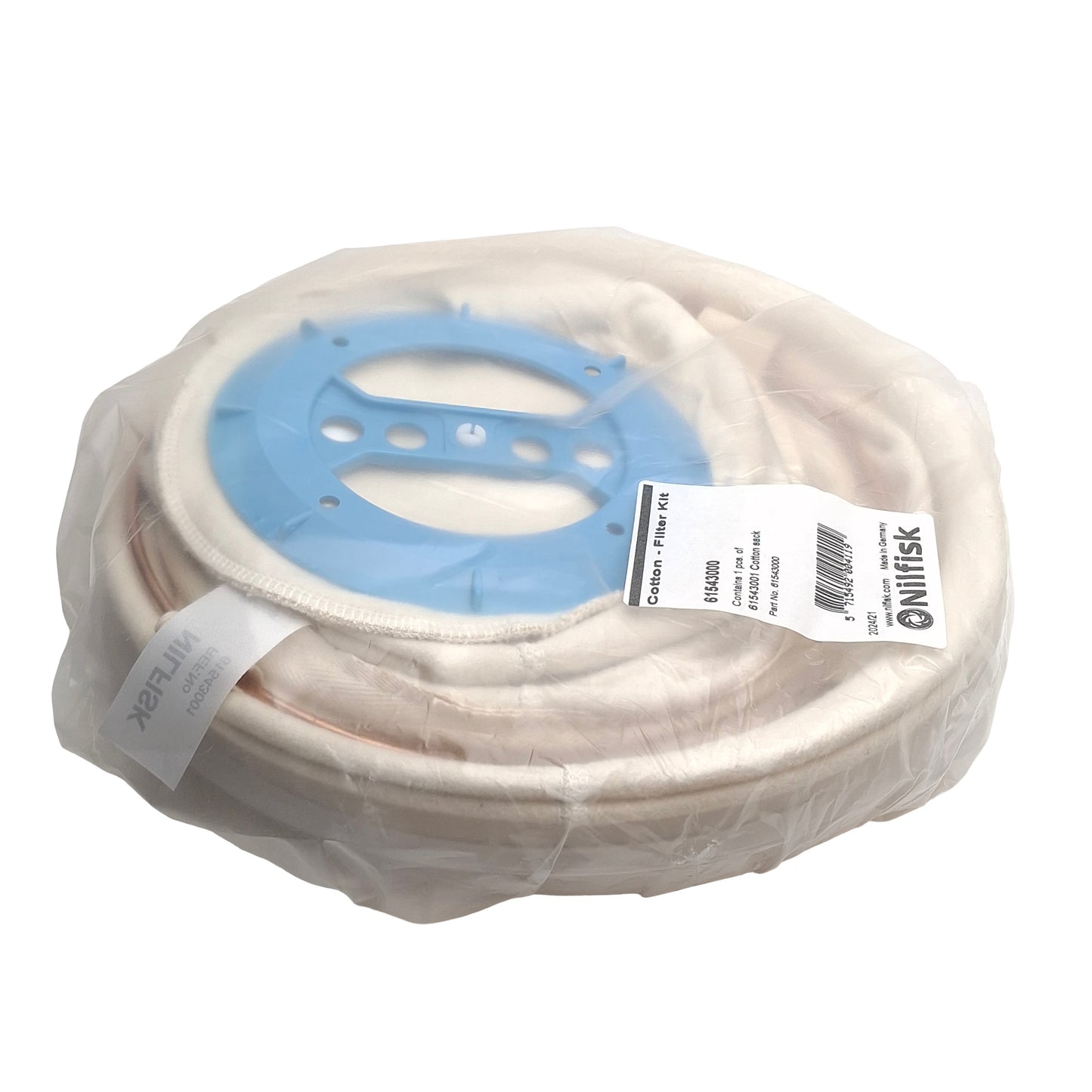 New Nilfisk 61543000 Replacement Main Filter For GM/GS80 Canister Vacuum, Cotton