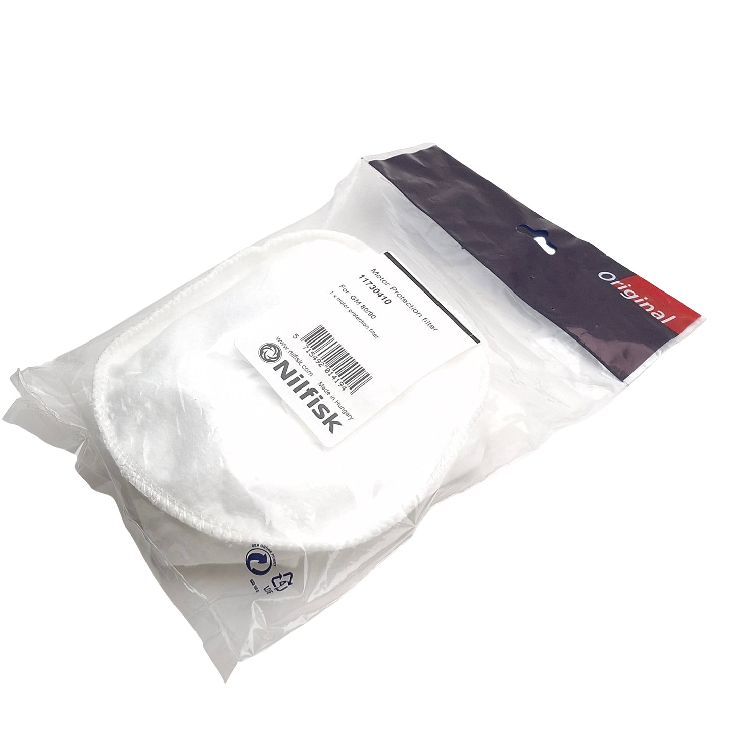 New Nilfisk 11730410 Polyester Microfilter for GM, GS & GD Series Vacuums