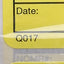 New GMP Labeling Q017 Non-Conforming Label 1000/Roll, 2 x 1in Rectangle, Matte Litho
