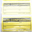 New GMP Labeling Q017 Non-Conforming Label 1000/Roll, 2 x 1in Rectangle, Matte Litho