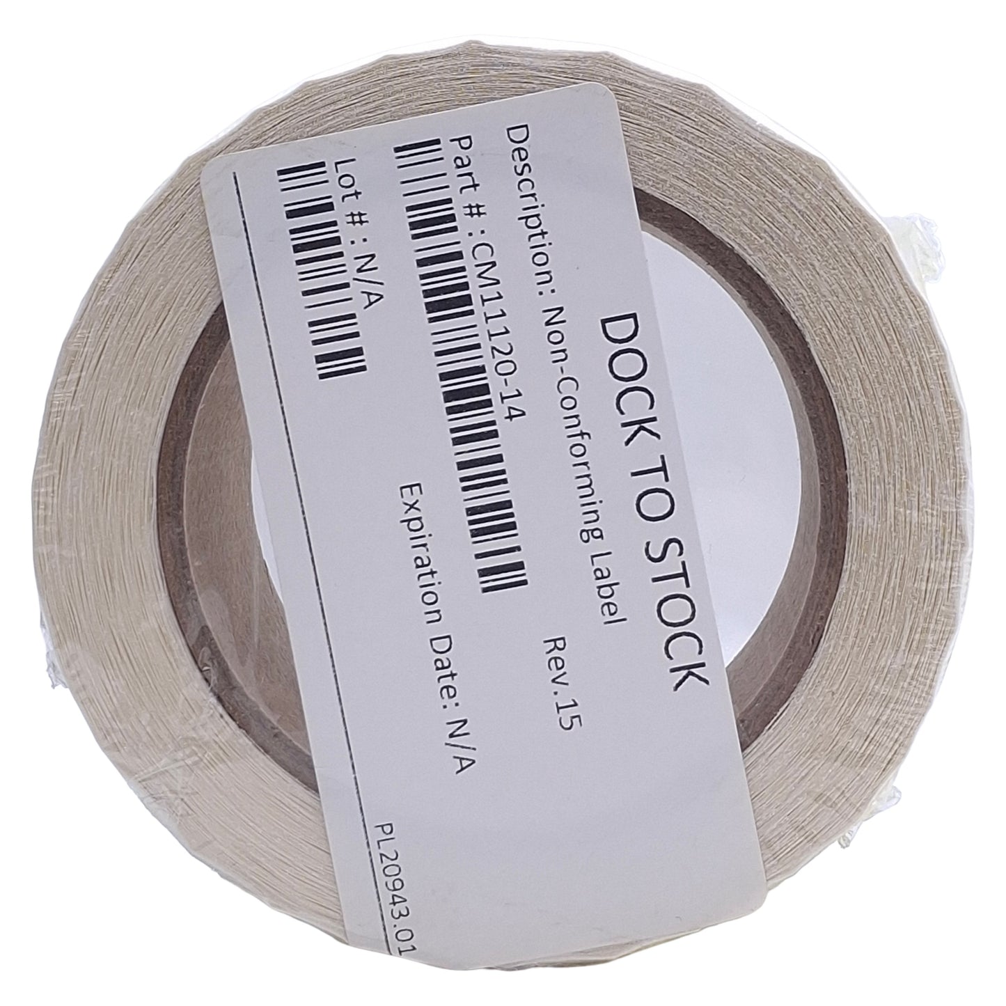 New GMP Labeling Q017 Non-Conforming Label 1000/Roll, 2 x 1in Rectangle, Matte Litho