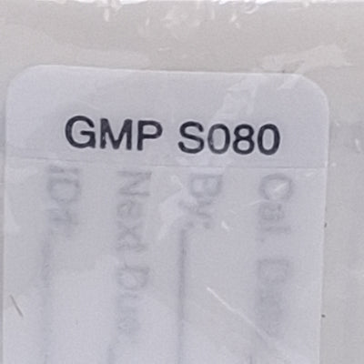 New GMP Labeling S080 Self-Laminating Cal Date Label 500/Roll, 1 x 0.5in Rectangle