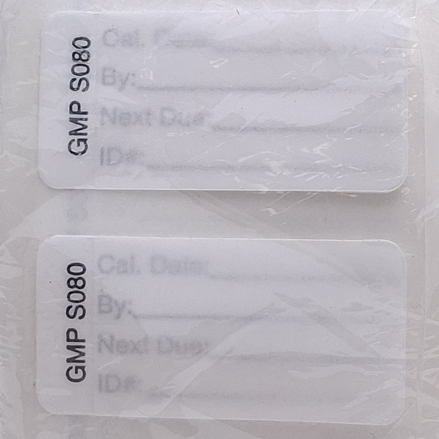 New GMP Labeling S080 Self-Laminating Cal Date Label 500/Roll, 1 x 0.5in Rectangle