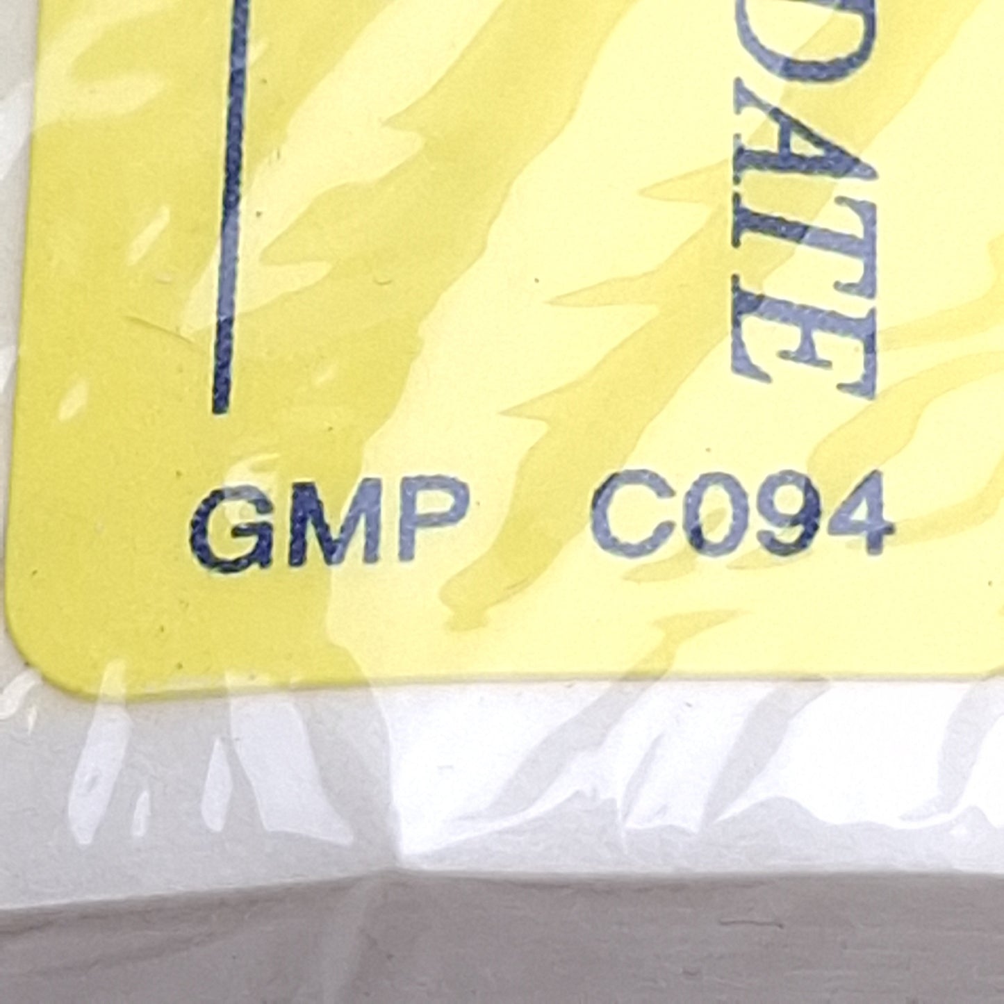 New GMP Labeling C094 Expiration Date Label 1000/Roll, 2 x 0.75in Rectangle