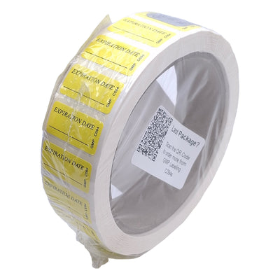 New GMP Labeling C094 Expiration Date Label 1000/Roll, 2 x 0.75in Rectangle