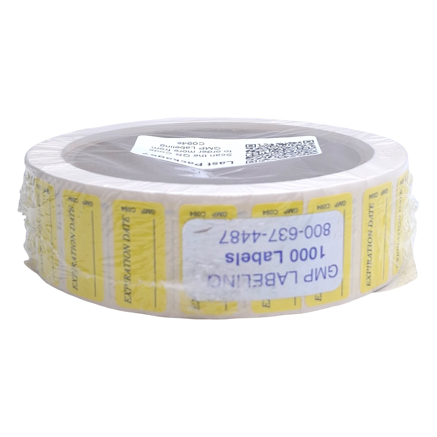 New GMP Labeling C094 Expiration Date Label 1000/Roll, 2 x 0.75in Rectangle