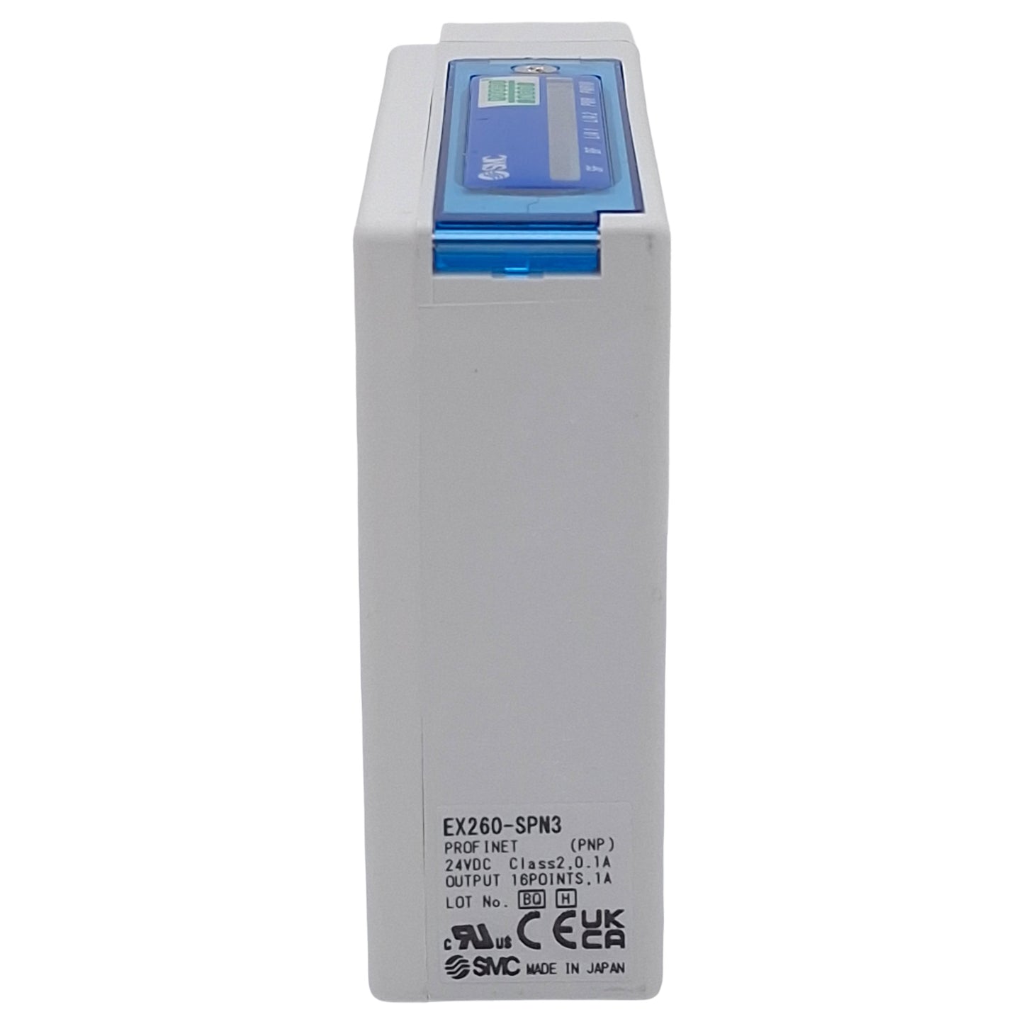 New SMC EX260-SPN3 Serial Interface Unit PROFINET, PNP, 16-Outputs, 4-Pin M12, 24VDC