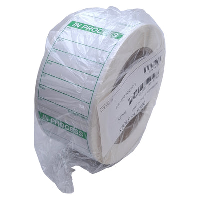 New GMP Labeling S451 In Process Label 500/Roll, 2 x 3in Rectangle, Matte Litho