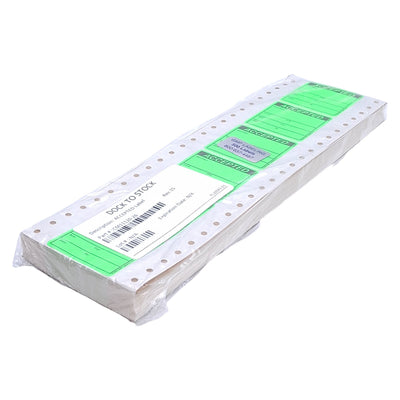 New GMP Labeling Q048PF Accepted Label, 500/Pack, 2 x 2in Square, Pin Feed