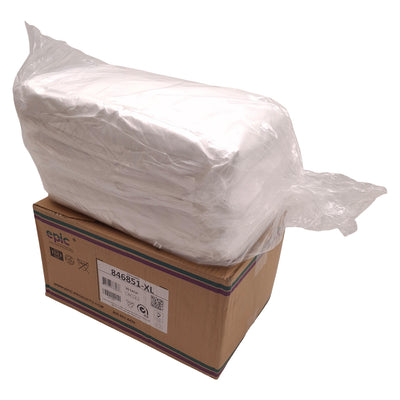 New Epic 846851-XL White Coated Frocks, 30/Case, Cleanroom-Safe, Extra-Large