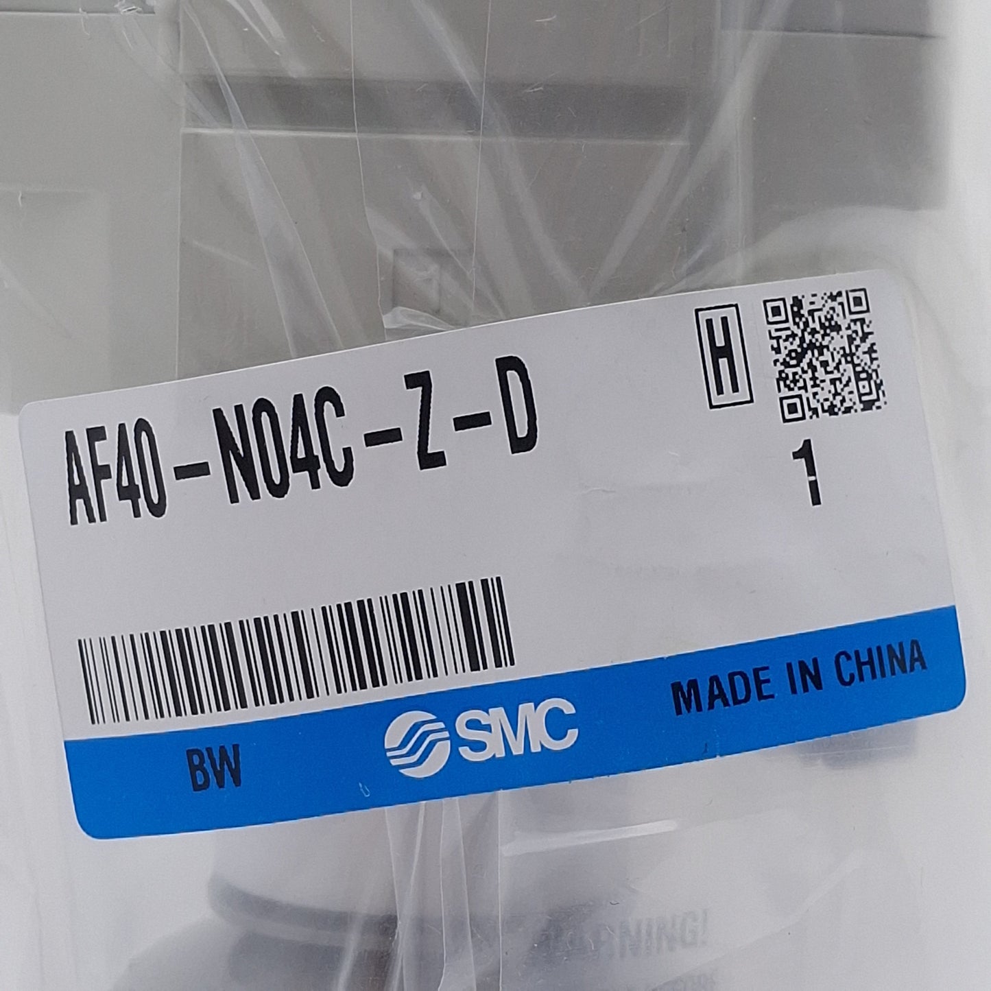 New SMC AF40-N04C-Z-D Pneumatic Air Filter, NC, 1/2in NPT, 5µm Filtration, 150psi