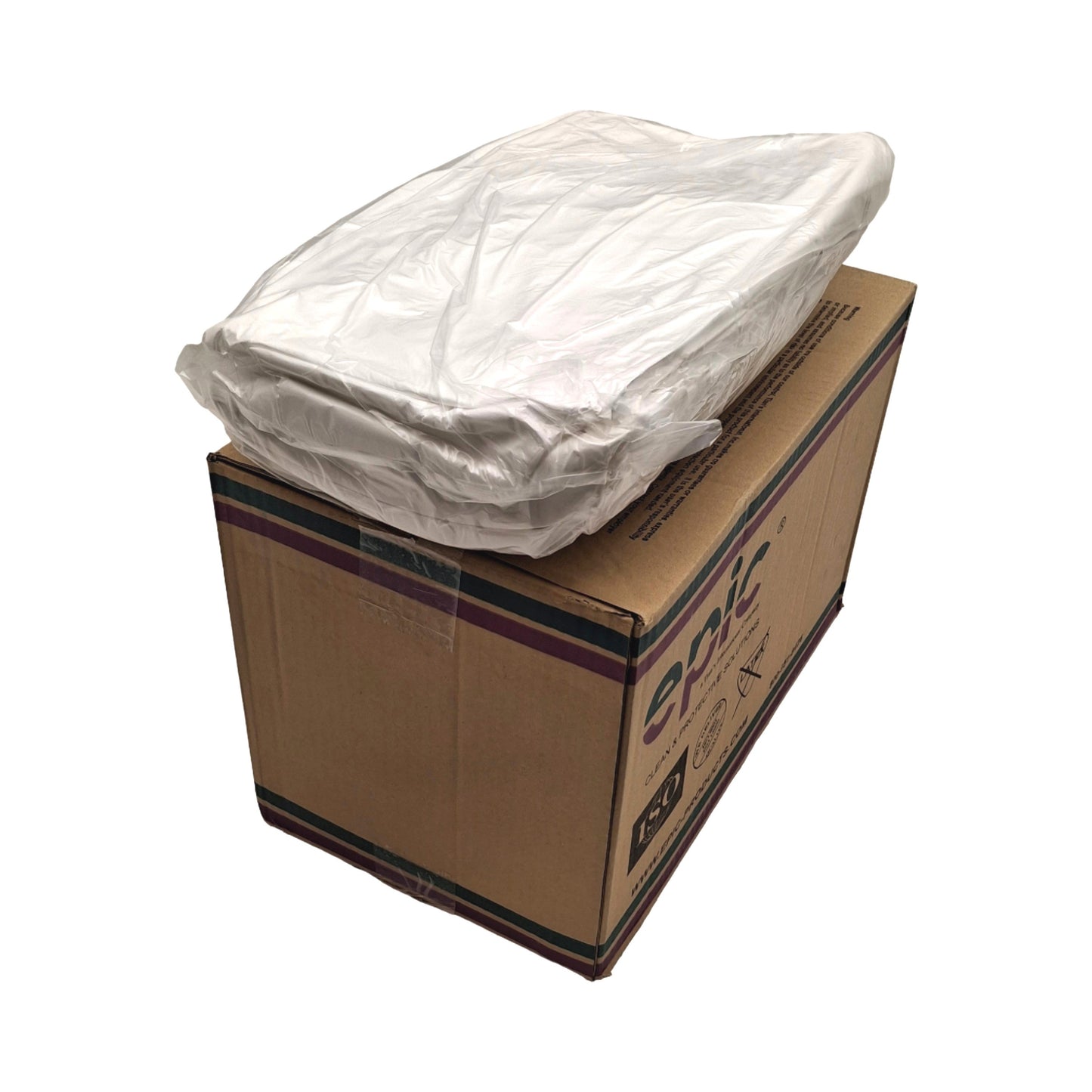 New Epic 846855-2XL White Reusable General Purpose Work Smock, 2XL Size, Case of 30