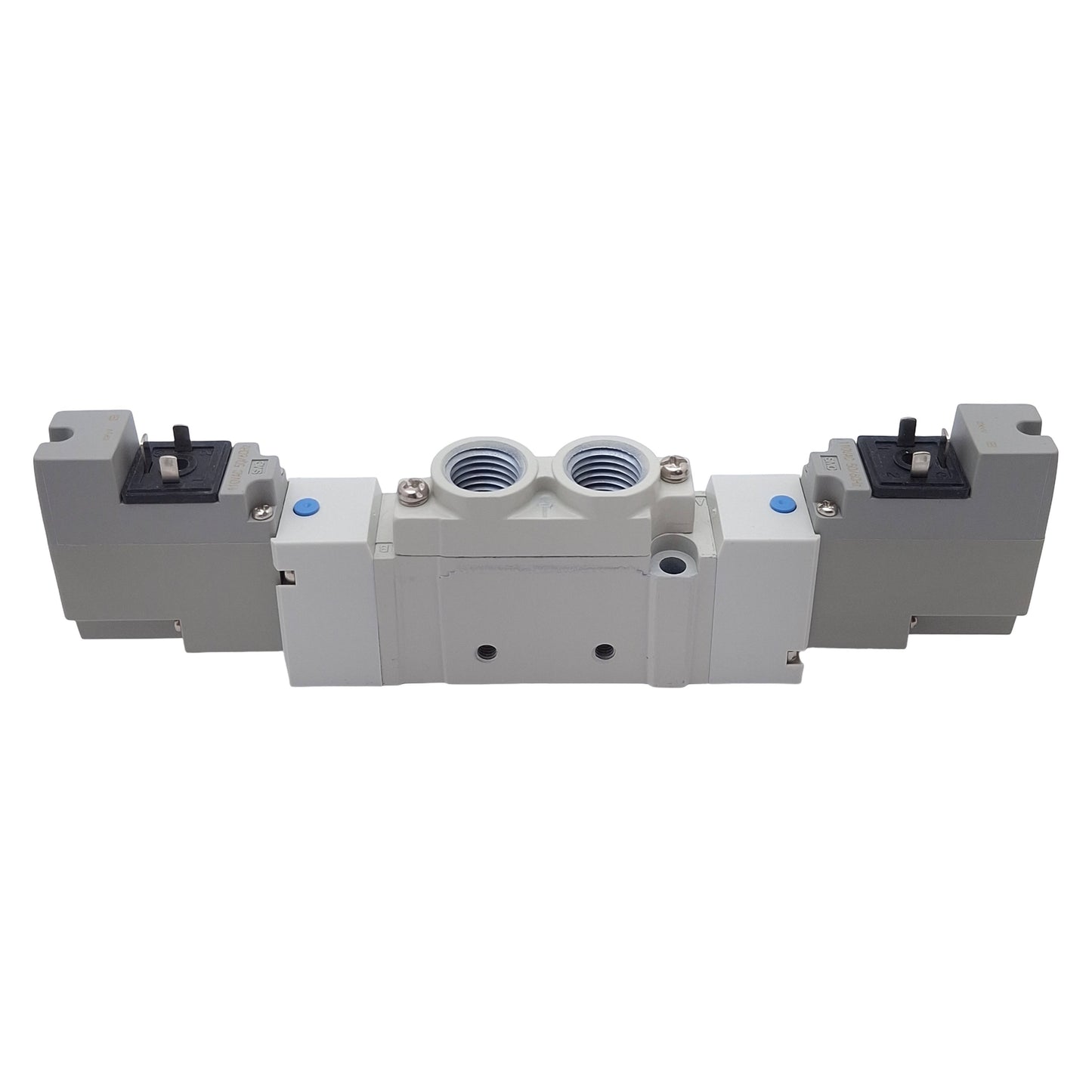 New SMC SY7220-3DZ-02T Solenoid Valve, 5/2-Way, 1/4in NPT, 0.7MPa, 110VAC Coil