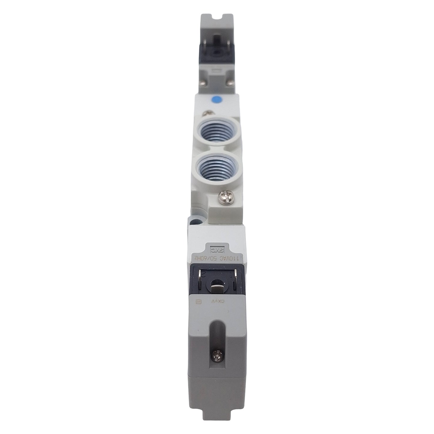 New SMC SY7220-3DZ-02T Solenoid Valve, 5/2-Way, 1/4in NPT, 0.7MPa, 110VAC Coil