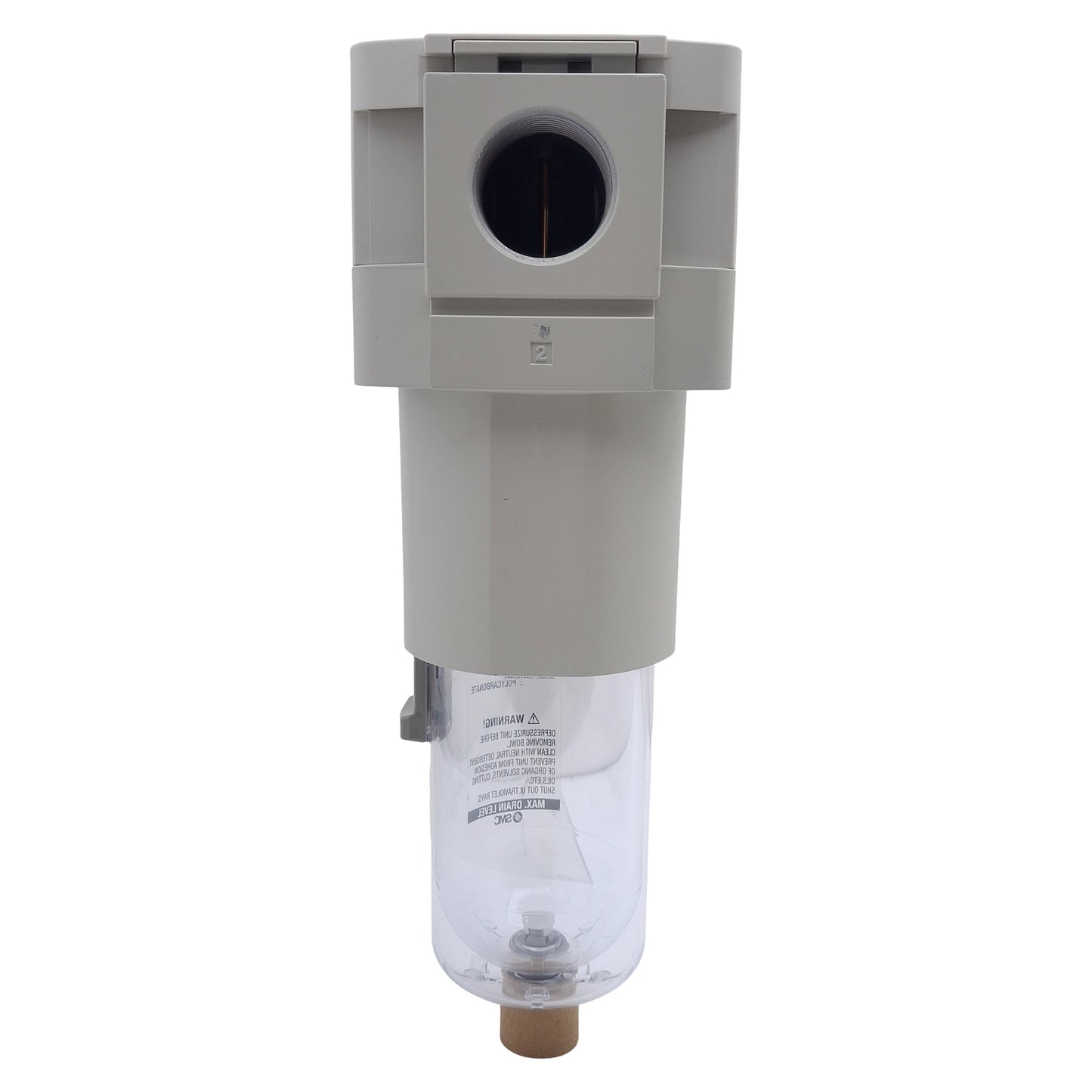 New SMC AF50-N10-Z-D Pneumatic Air Filter, 1in NPT, 5µm Filtration, 150psi Max