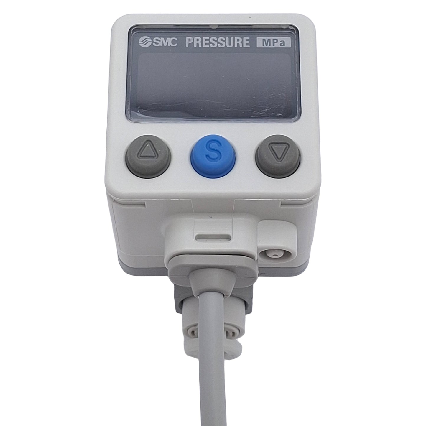 New SMC ISE40A-C4-Y-M-X531 Digital Pressure Switch, PNP, -0.1~1MPa, 24VDC, 4-Pin M12