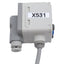 New SMC ISE40A-C4-Y-M-X531 Digital Pressure Switch, PNP, -0.1~1MPa, 24VDC, 4-Pin M12