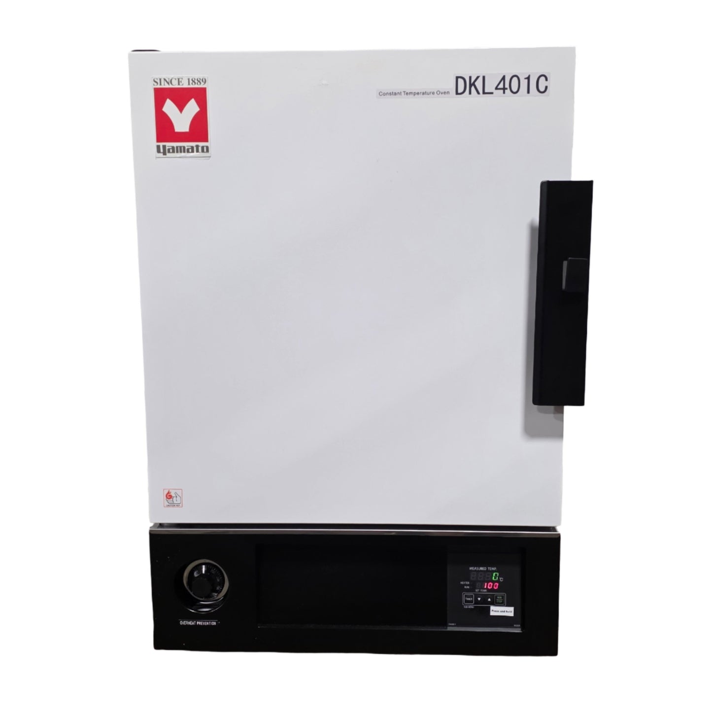 Used Yamato DKL401C Forced Air Benchtop Laboratory Oven 90L Amb+10°C To 260°C 120VAC