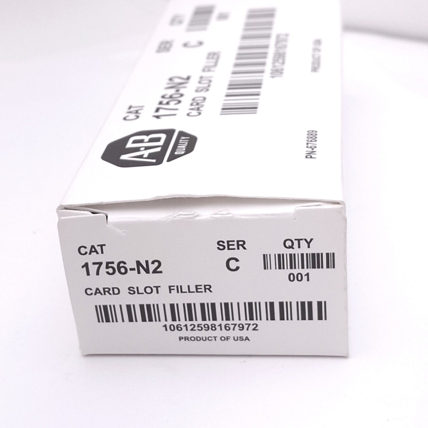 New Allen Bradley 1756-N2 Card Slot Filler for ControlLogix PLC, Single-Slot