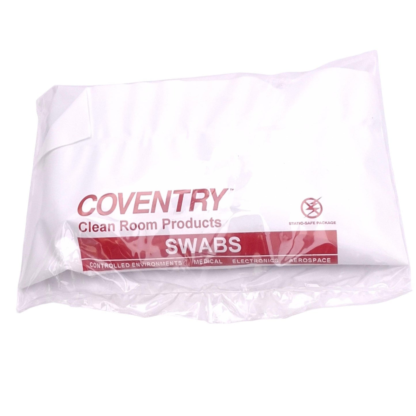 New Coventry 48040 Bag of 500 Flexible Foam Swabs, 2.7in Length, 100ppi Foam Head