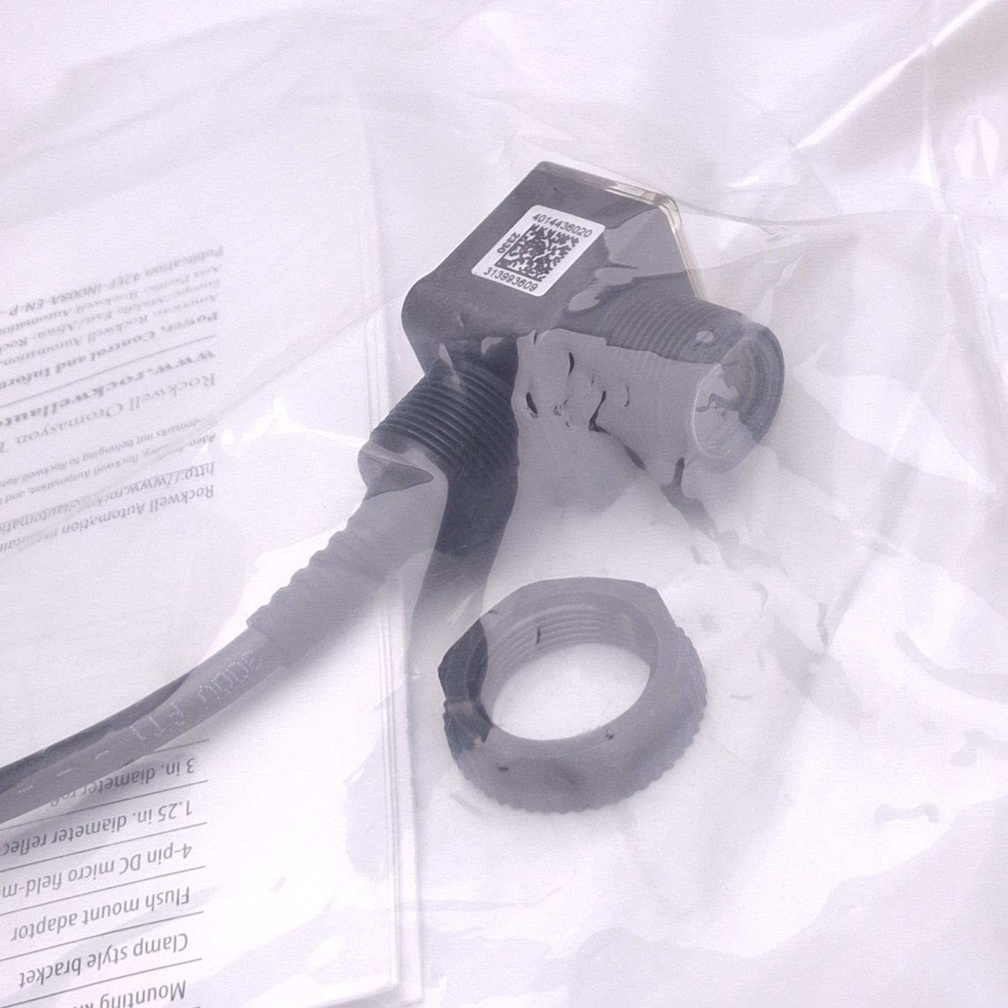 New Allen Bradley 42EF-P2MPB-F4 Photoelectric Sensor, PNP, 3m Range, 24VDC, M12 4-P