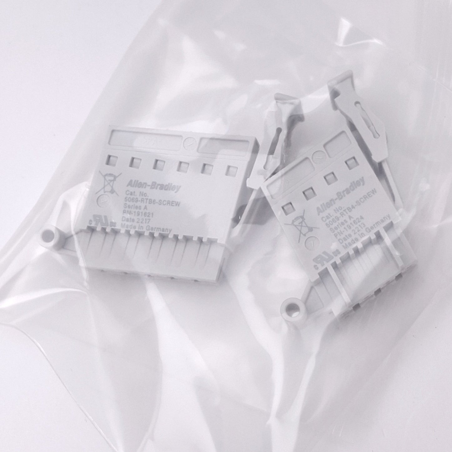 New Allen Bradley 5069-RTB64-SCREW I/O Terminal Blocks for Compact 5000, 6-Pin/4-Pin
